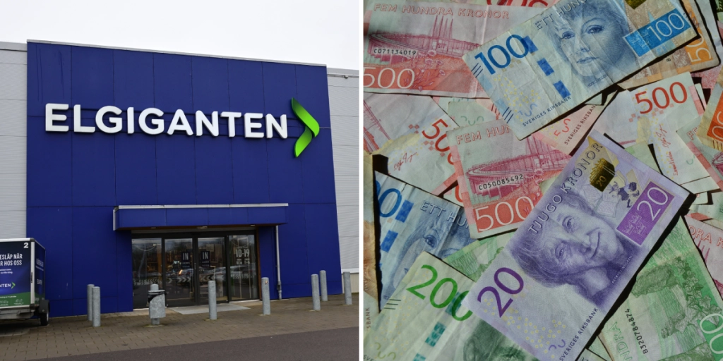 Elgiganten, Svenska pengar
