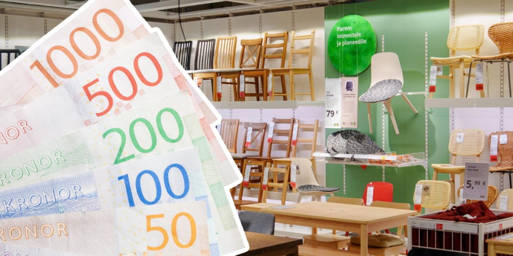 Ikea, Svenska pengar