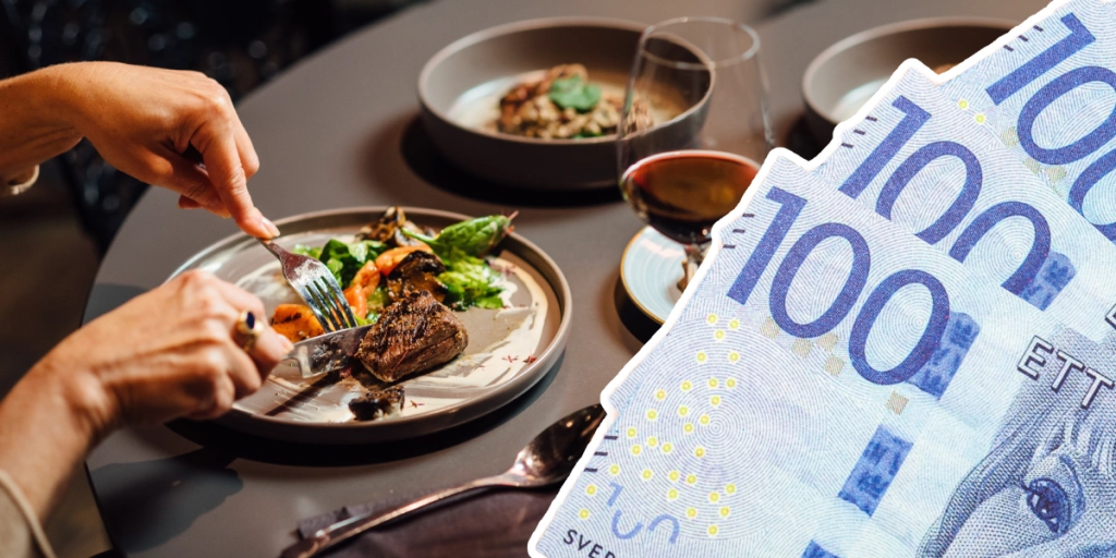 Restaurang, Svenska pengar