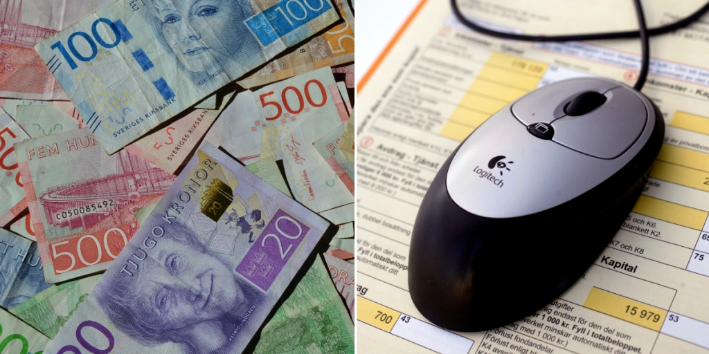 Svenska pengar och svensk deklaration