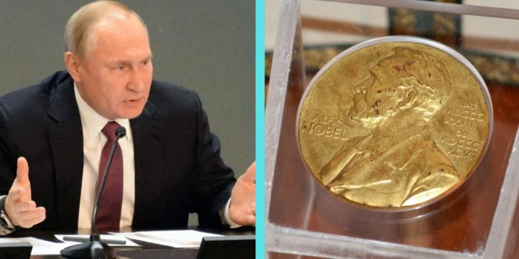 Vladimir Putin and Nobel Prize