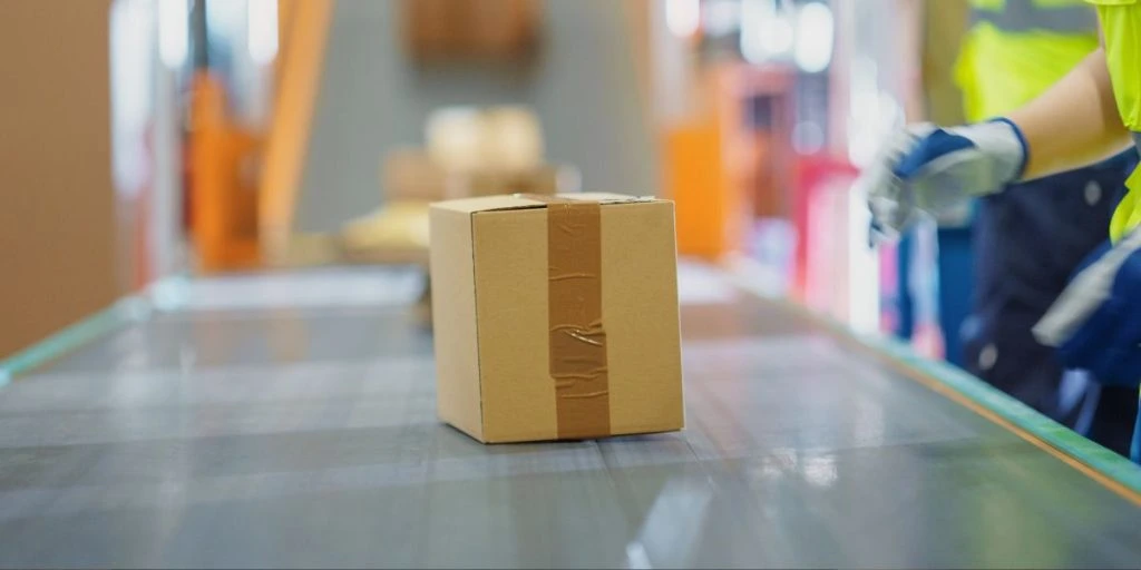 Parcel conveyor Belt