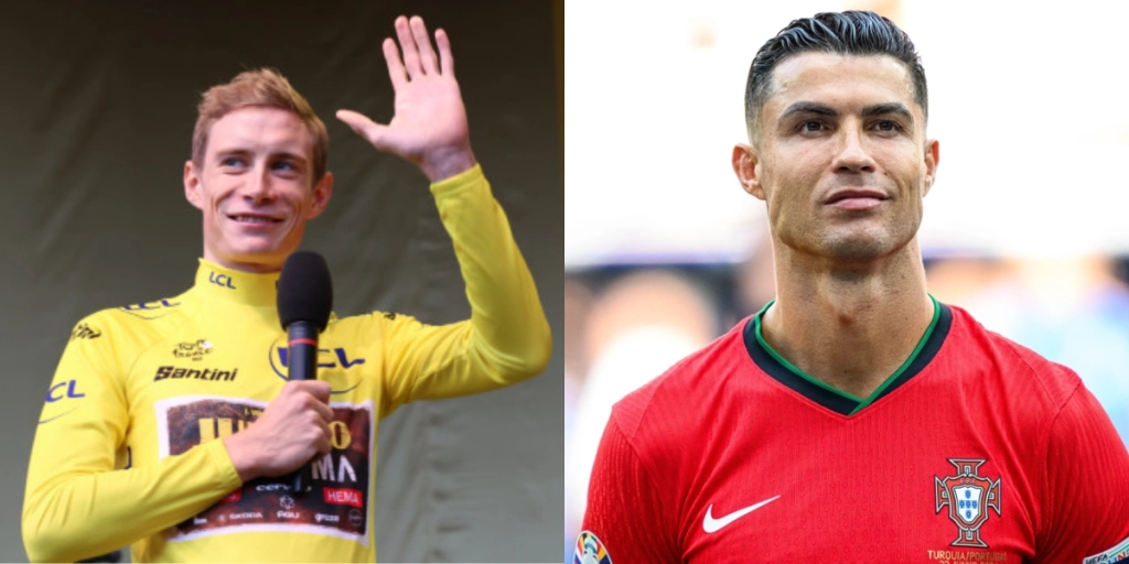 Jonas Vingegaard sammenlignet med Ronaldo