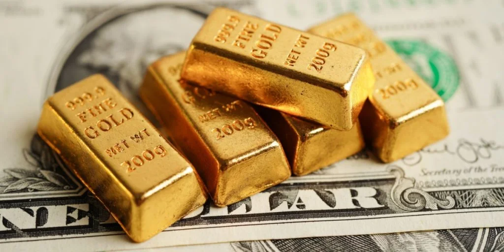 Goldbars dollars money