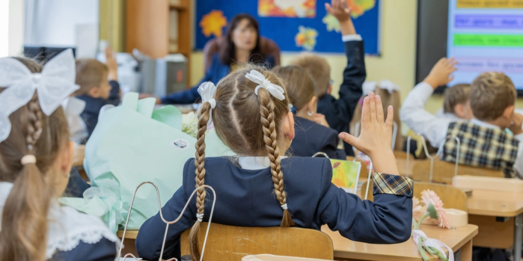 Russia, school, children