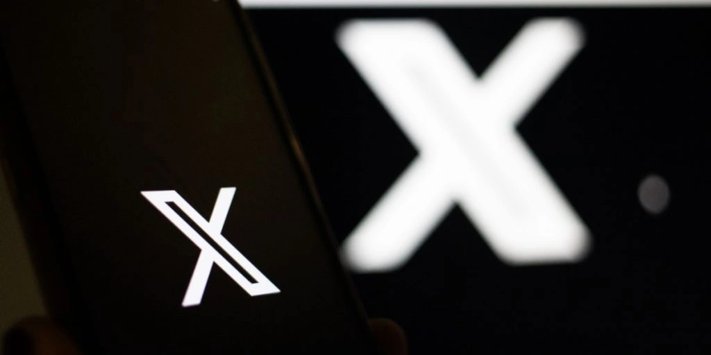 Open X app on smartphone