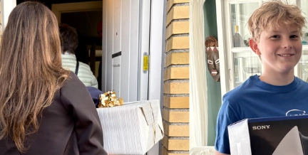 14-årige Marius’ største ønske er gået i opfyldelse: Kunne ikke tro sine egne øjne