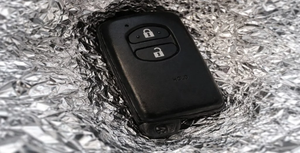 car key aluminium