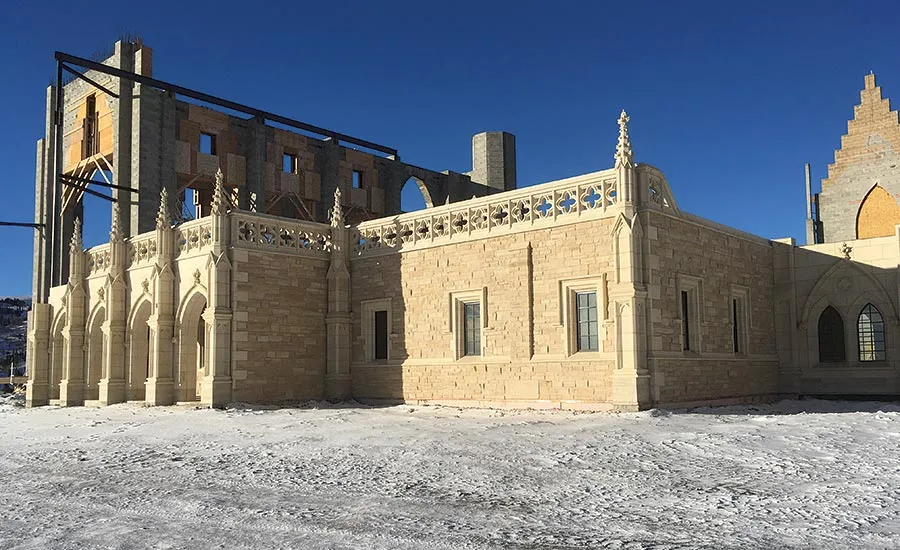 Carmelite Gothic Monastery 3D print