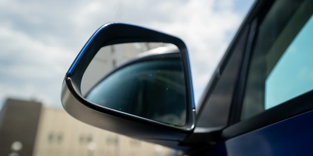 tesla side mirror