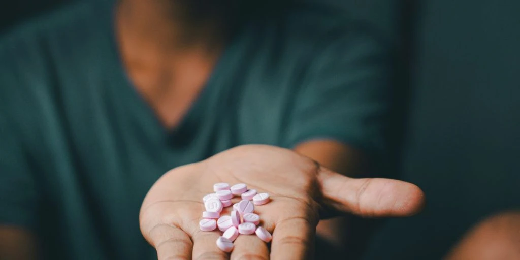 pink pills piller lyserød