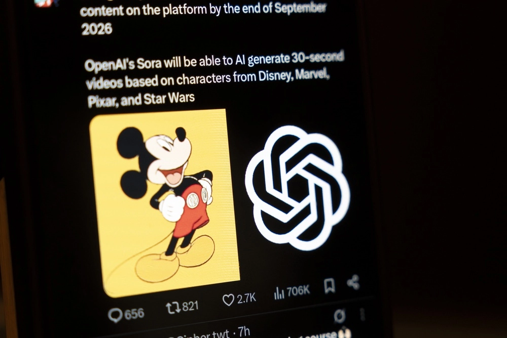 Disney, OpenAI, AI, ChatGPT, Sora