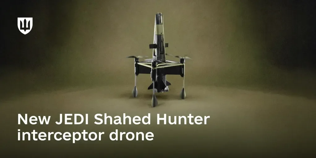The jedi schlägt zurück: Ukraine setzt neue Drohne gegen russische Shaheds ein