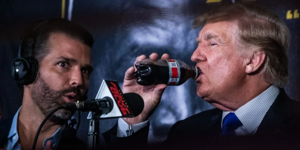 Trump chokerer med ny påstand: Mener light-sodavand dræber kræft