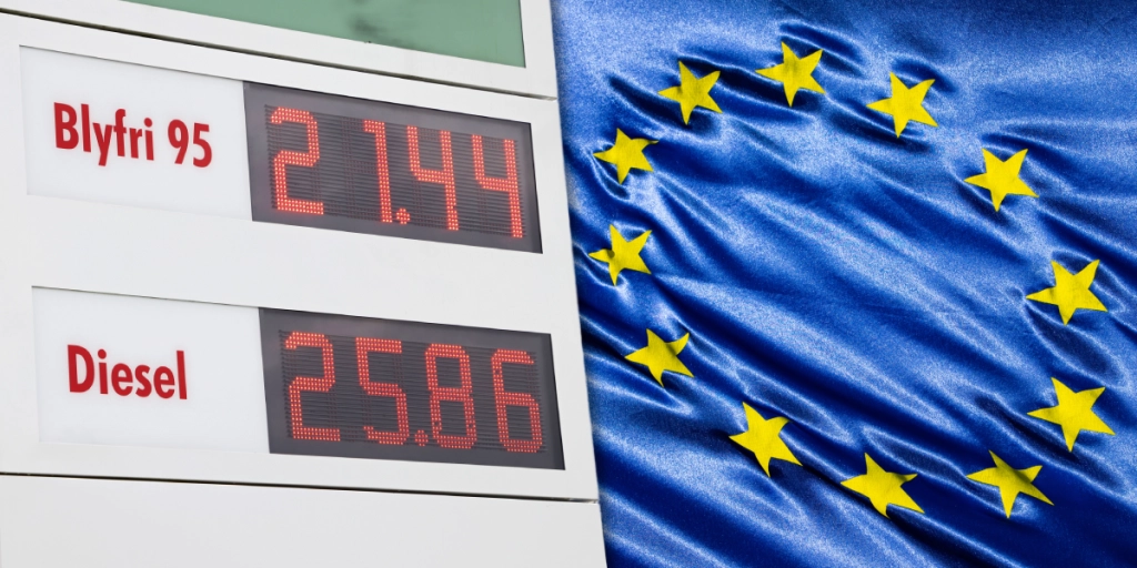Bensinpriser, EU