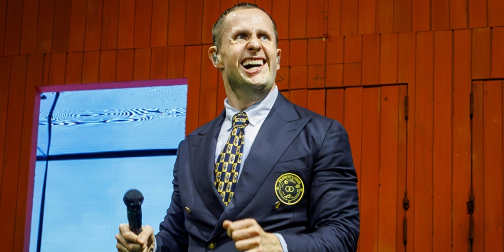 Benjamin Hav under koncert