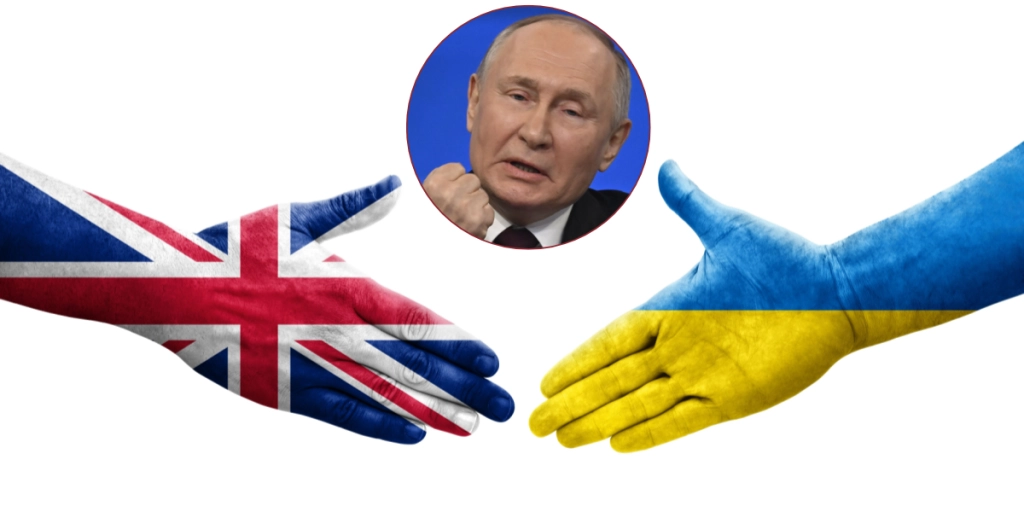 UK, United Kingdom, Ukraine, support, handshake, Vladimir Putin