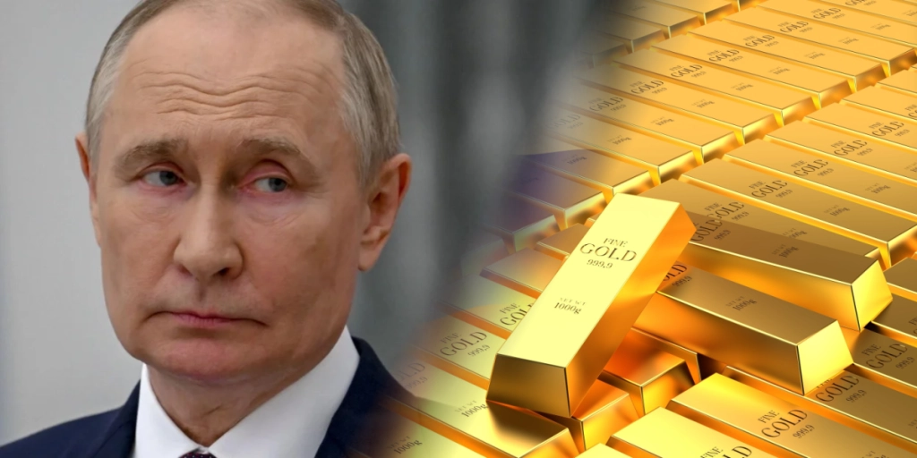 Putin verkauft 22 Tonnen Gold zur Bekämpfung des lähmenden Haushaltsdefizits