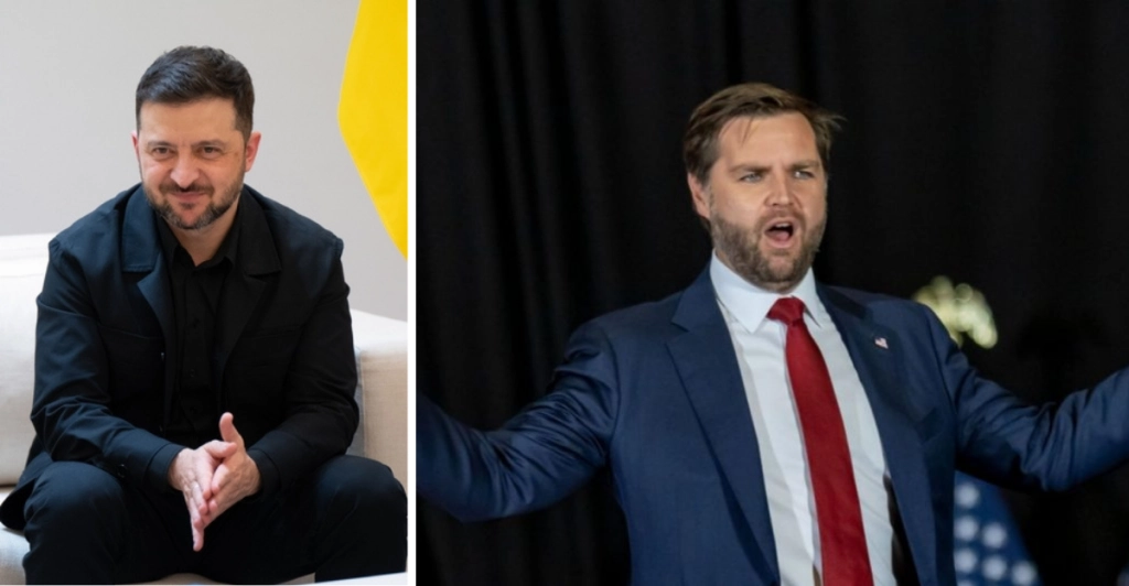 Zelenskyj / JD Vance