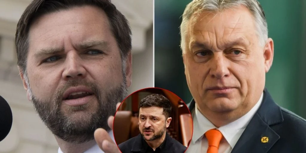 Volodymyr Zelenskyy JD Vance Viktor Orbán