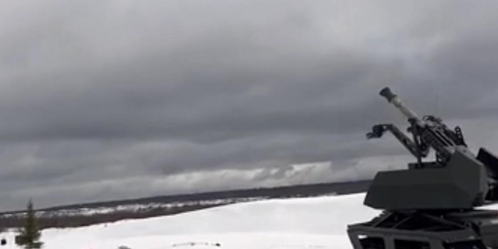 Russia robot self loading