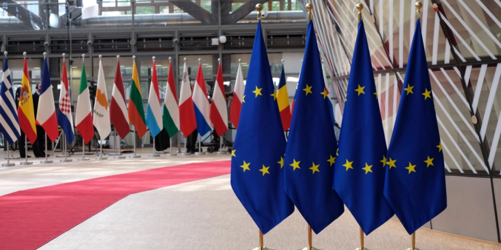 EU, European Union, flags