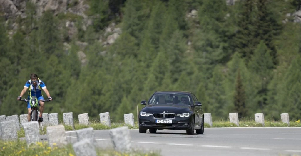 Cyklist, omkörning, trafik