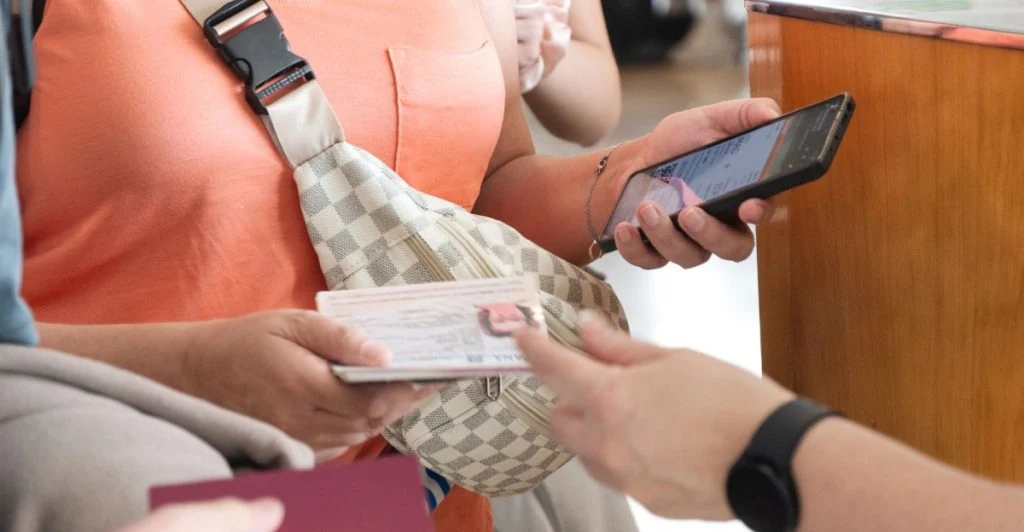 Passport, phone, airport, boarding