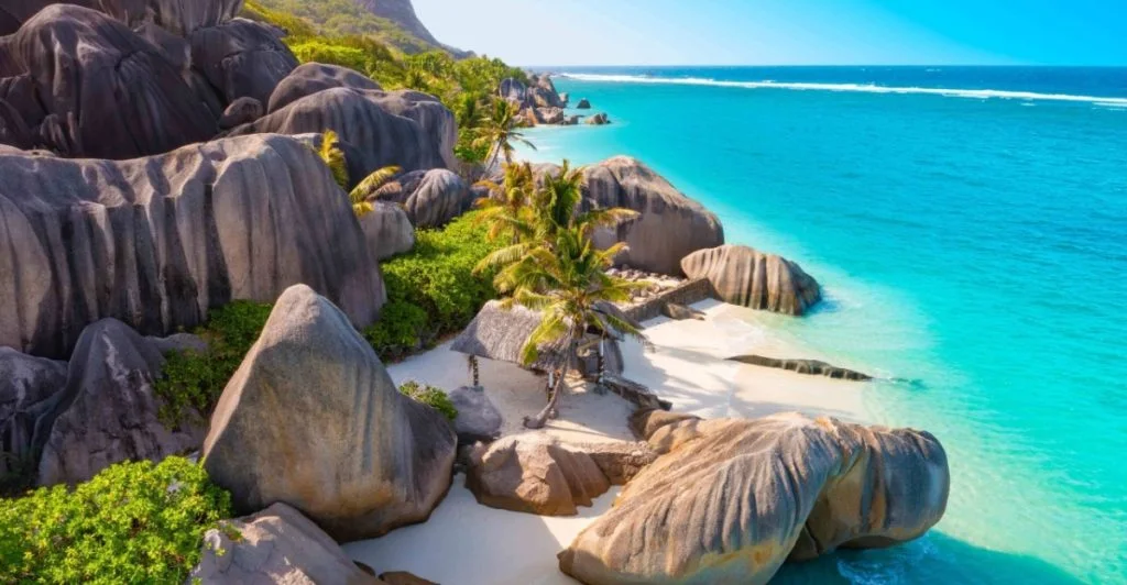 Beach, strand, Seychellerna