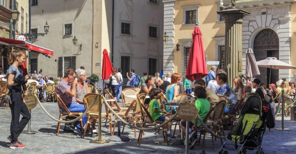 Uteservering, sommar