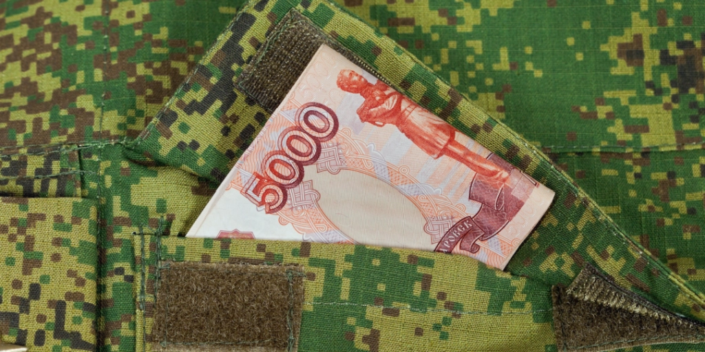 Russia, army, soldier, corruption, rubles
