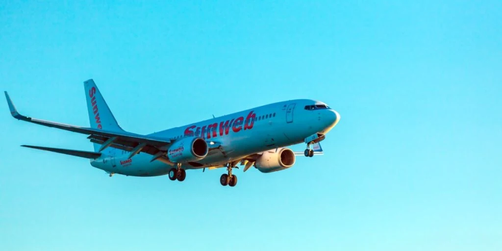 Sunweb flight fly