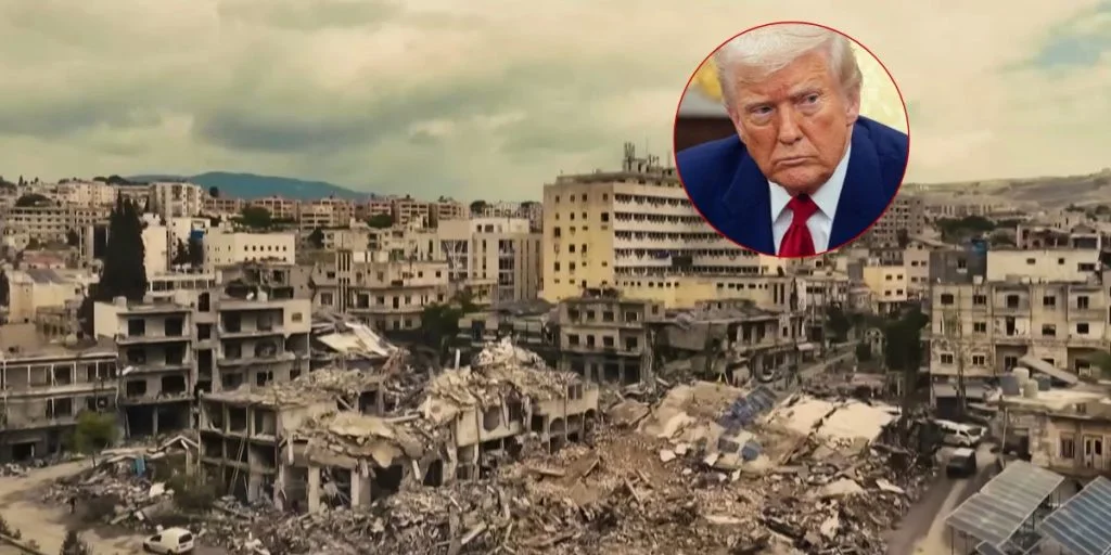 Zivilisten bilden menschliche Schutzschilde, während Trump eindringliche Warnung zu Iran ausspricht