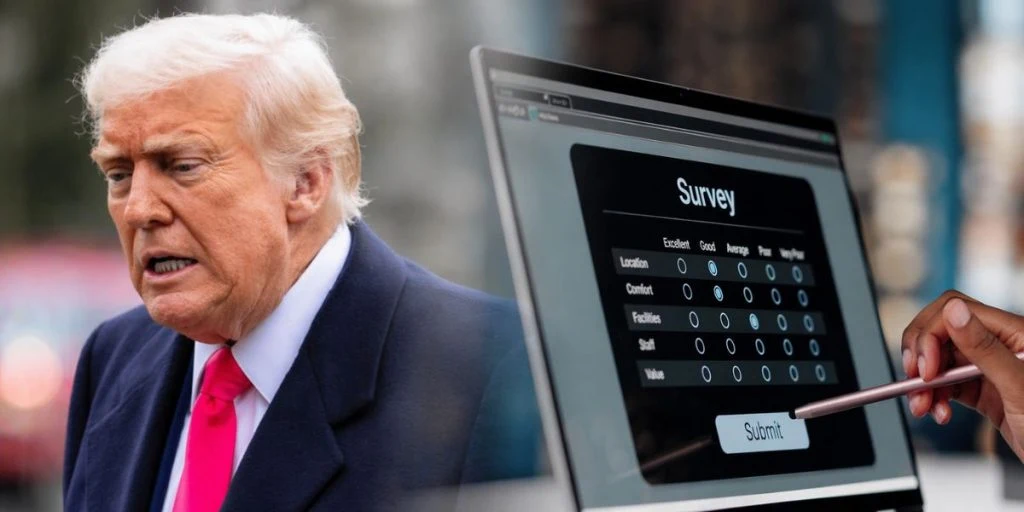 Umfrage zeigt sinkendes Vertrauen in Trump bei Inflation und Krieg