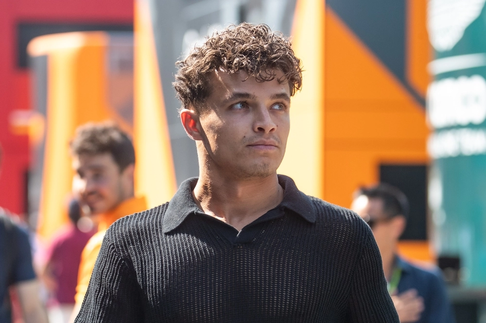 Lando Norris endt på speciel liste med Donald Trump