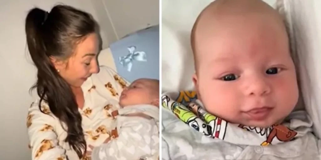 23-årig kvinde føder ‘sund og rask’ baby: Men så ændrer én test hele deres liv