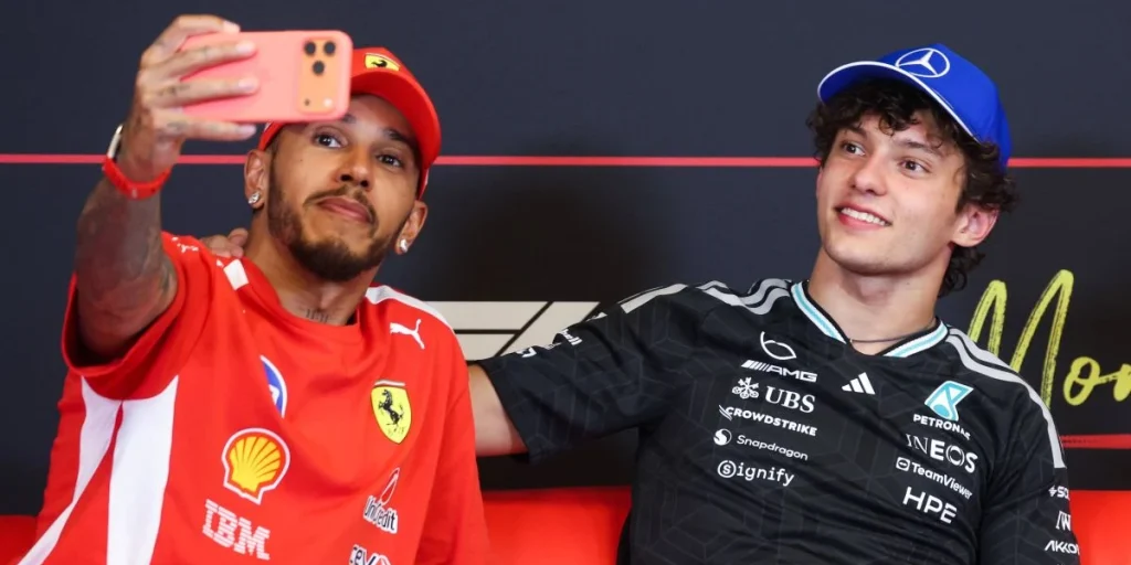 Kimi Antonelli følger i Lewis Hamilton og Michaels Schumachers fodspor