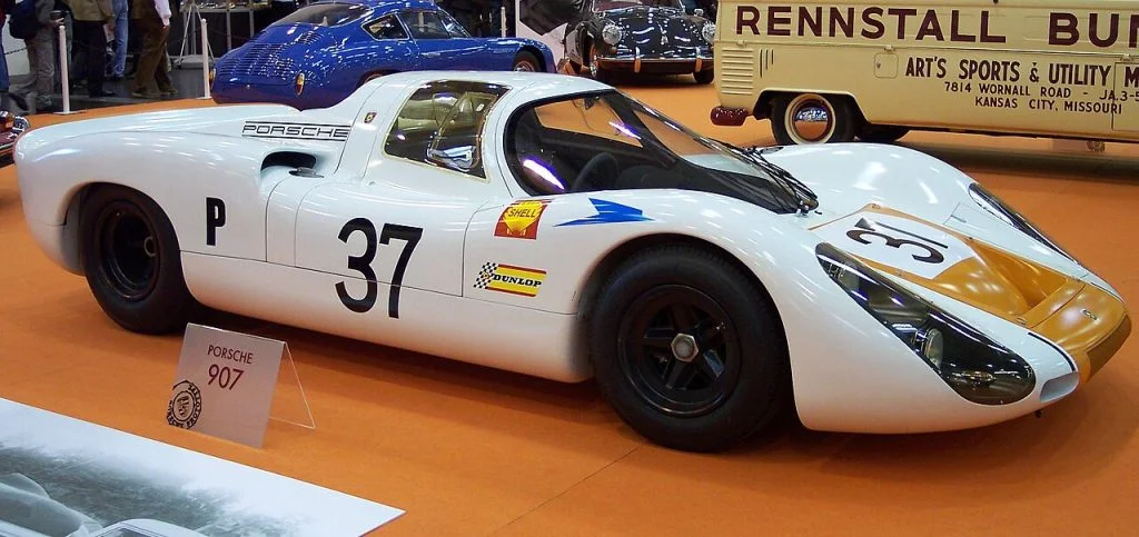 Porsche 907, racecar, racerbil