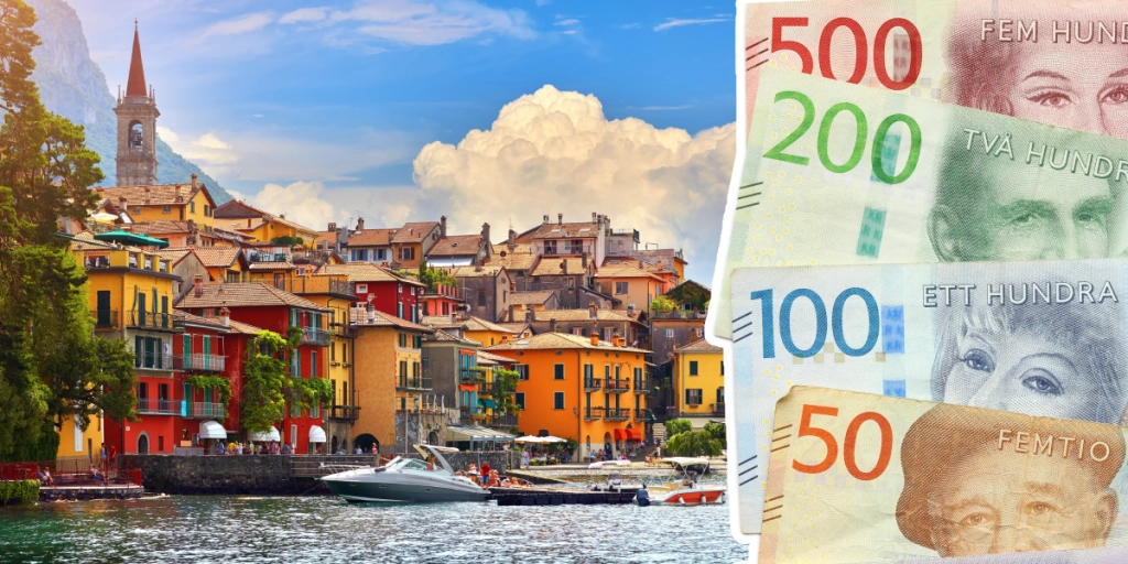 Varenna, Svenska pengar