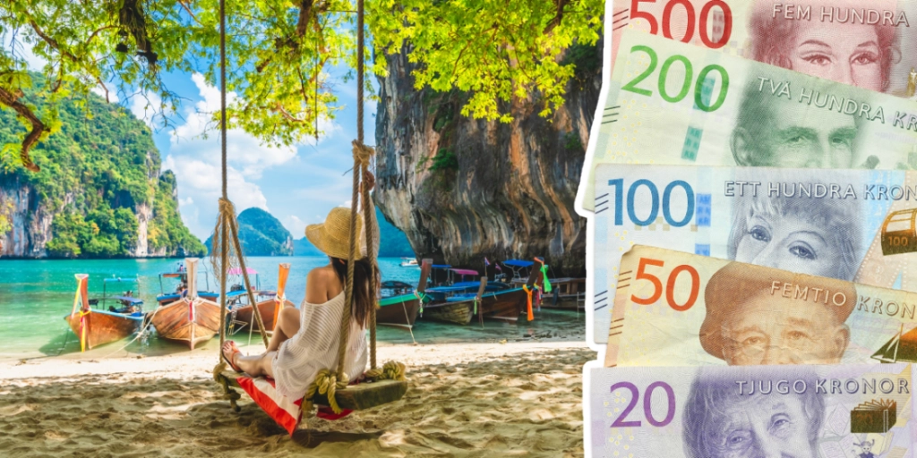 Laos, Svenska pengar