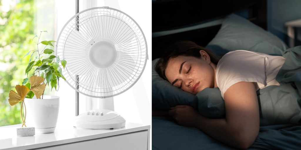 Du blir inte förkyld av att sova med fläkten på – men du kan få andra besvär