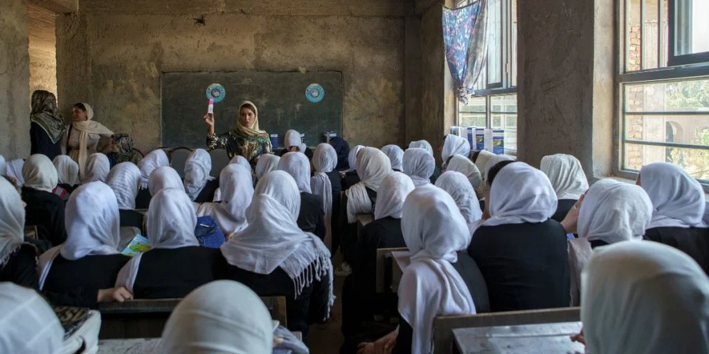 Afghan girls school