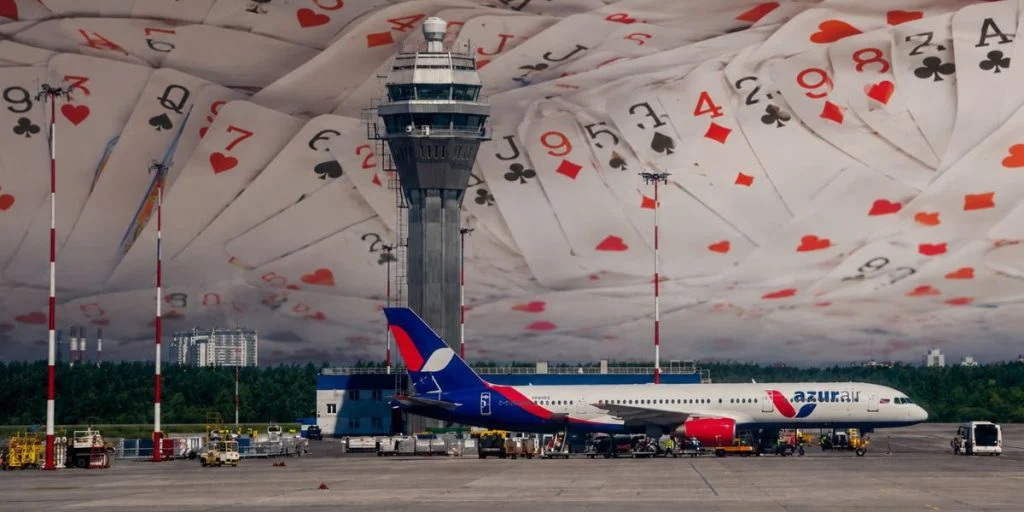 Airport deck of cards