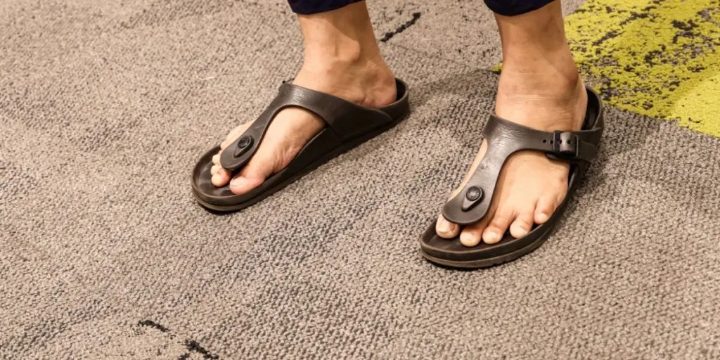 Birkenstock, flip flops, klipklapper