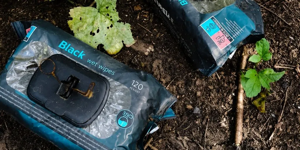 Bombs disguised as wet wipes