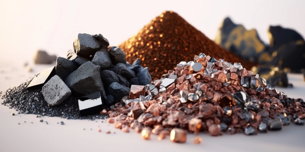Rare earth metals, minerals