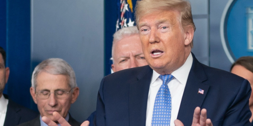Donald Trump, Dr. Anthony Fauci