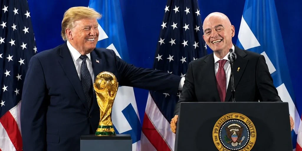 Donald Trump Gianni Infantino