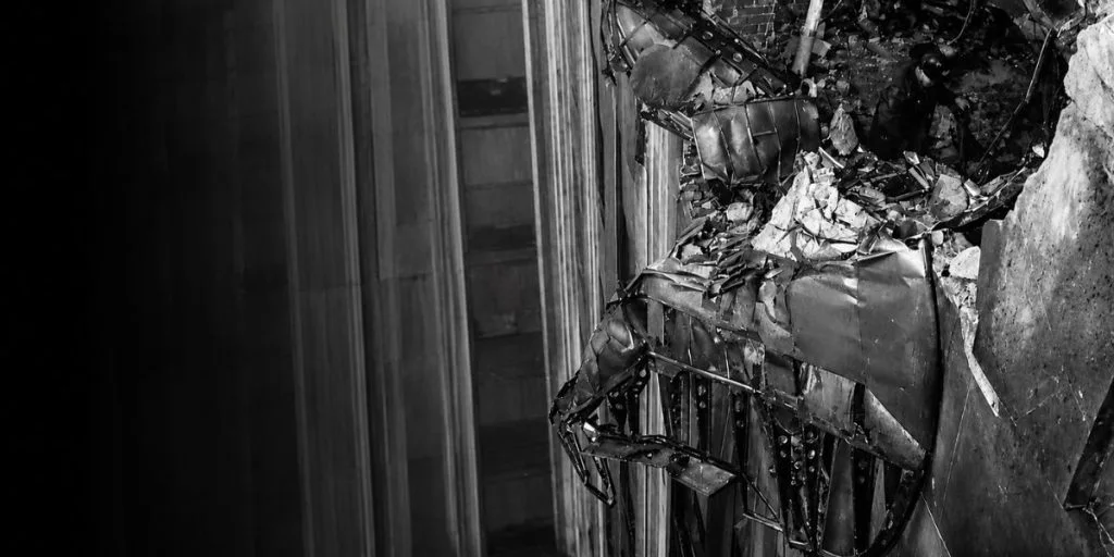 1945 elevator New York Empire State building wreck