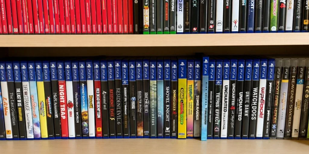 Collection of Playstation games